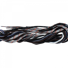 Lacet noir retardateur de flammes 180cm